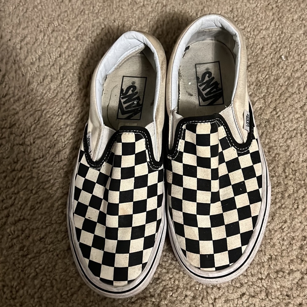 Checkered Vans - image 3